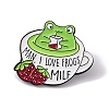Cartoon Frog Enamel Pin JEWB-A005-20-01-1