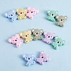 12Pcs 6 Styles Koala Silicone Beads JX661A-3