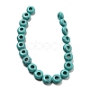 Synthetic Turquoise Beads Strands G-P536-A16-01-3
