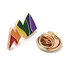 Pride Rainbow Theme Enamel Pins JEWB-G031-01H-3