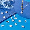 Unicraftale 32Pcs 4 Style Alloy Rhinestone Pendants FIND-UN0001-36-2