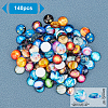 Glass Cabochons GLAA-WH0022-65-5