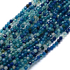 Natural Agate Round Beads Strand X-G-L084-4mm-07-1