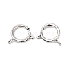 304 Stainless Steel Spring Ring Clasps STAS-Q215-45P-03-1