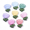 Opaque Resin Cabochons CRES-N022-119-1