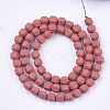 Spray Painted Non-magnetic Synthetic Hematite Beads G-T124-13-4