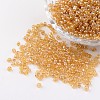 Round Glass Seed Beads X-SEED-A006-3mm-102-1