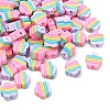 Handmade Polymer Clay Beads CLAY-CJC0013-02-3