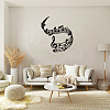 Iron Wall Art Decorations HJEW-WH0067-184-6