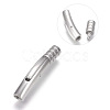 304 Stainless Steel Bayonet Clasps STAS-O114-051A-MP-1