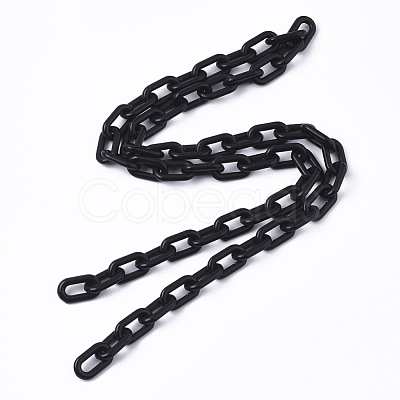 Opaque Acrylic Cable Chains SACR-N010-002A-1