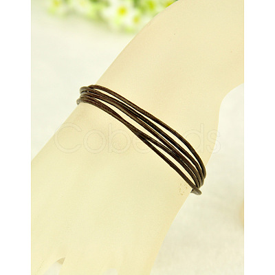 Cowhide Leather Cord Bracelets BJEW-JB00896-08-1