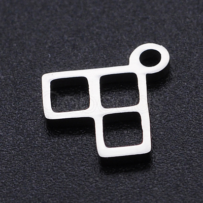 Non-Tarnish 201 Stainless Steel Charms STAS-T054-JN768-1-1