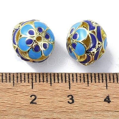 Handmade Cloisonne Beads KK-M282-01G-1