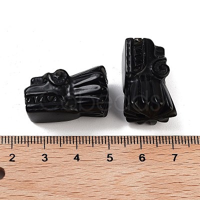 Natural Obsidian Beads G-A222-04C-1