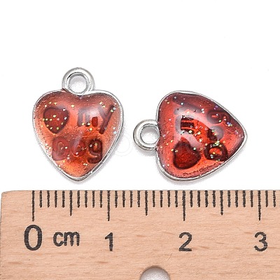 Alloy Enamel Charms ENAM-C1422-4-1