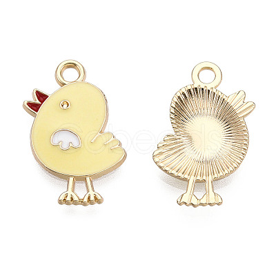 Alloy Enamel Pendants ENAM-S119-004C-A-1