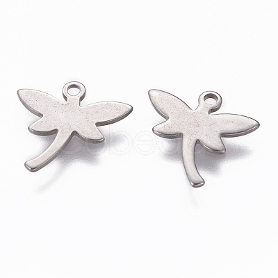 Tarnish Resistant 201 Stainless Steel Charms STAS-L234-064P-1