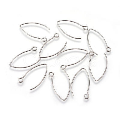 Tarnish Resistant 304 Stainless Steel Earring Hooks STAS-O119-03P-1