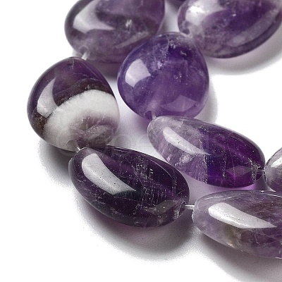 Natural Amethyst Beads Strands G-P528-L05-01-1