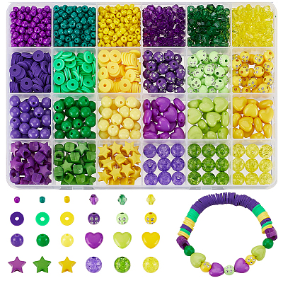 AHADERMAKER DIY Beads Jewelry Making Finding Kit DIY-GA0004-94-1