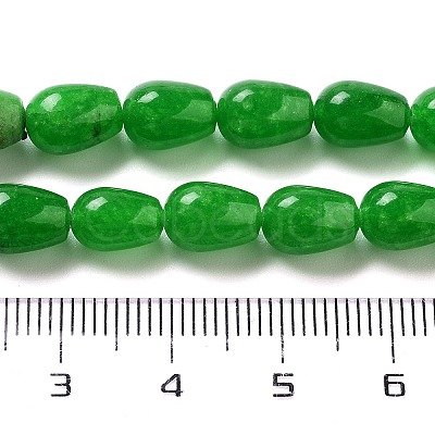 Natural Malaysia Jade Dyed Beads Strands G-B106-A09-01-1