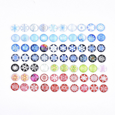 Flatback Glass Cabochons for DIY Projects GGLA-S047-01C-1