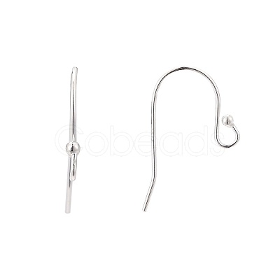 925 Sterling Silver Earring Hooks X-STER-K167-051A-S-1