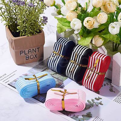 PandaHall Elite Cotton Grosgrain Ribbon OCOR-PH0003-53-1