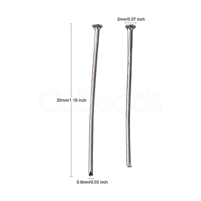 Iron Flat Head Pins HPB3.0cm-1