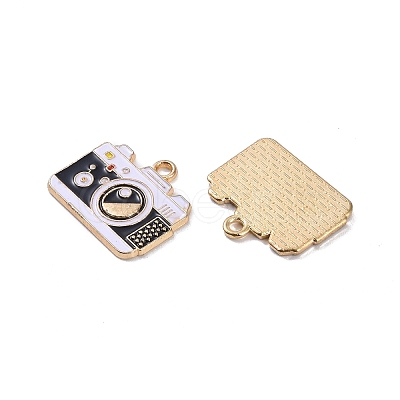 Alloy Enamel Pendants ENAM-R149-12A-G-1