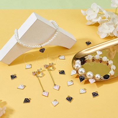 Alloy Enamel Charms ENAM-SZ0003-02A-1