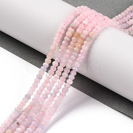 Natural Morganite Beads Strands G-F770-D05-02-1