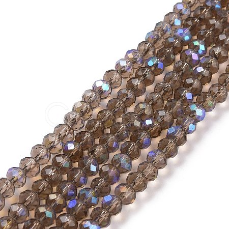 Electroplate Glass Beads Strands EGLA-A034-T3mm-L06-1