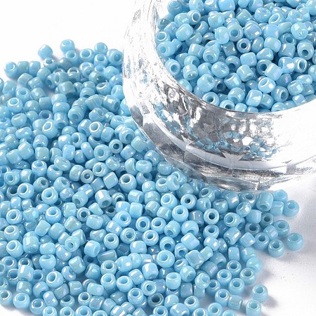 Opaque Glass Seed Beads SEED-S023-01A-03-1
