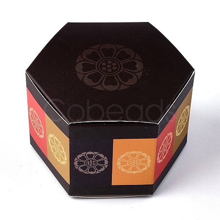 Hexagon Shape Candy Packaging Box CON-F011-02D-1