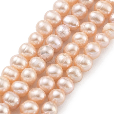 Natural Cultured Freshwater Pearl Beads Strands PEAR-C003-13A-1