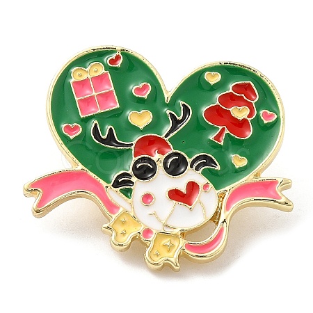 Christmas Theme Enamel Pins JEWB-G023-01B-1