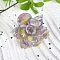 Flower Cellulose Acetate(Resin) Claw Hair Clips, Hair Accessories for Girl Women, Thistle, 55x41mm