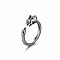 Alloy Punk Bracelet Hip-hop Ring Cool Animal Ring Set