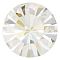 Preciosa&reg MAXIMA Crystal Round Stones, Czech Crystal, Dura Foiling, Round(431 11 615 Chaton), 00030 242 Argent Flare, SS29(6.15~6.35mm)