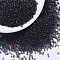 MIYUKI Delica Beads, Cylinder, Japanese Seed Beads, 11/0, (DB1319) Dyed Transparent Charcoal, 1.3x1.6mm, Hole: 0.8mm, about 20000pcs/bag, 100g/bag