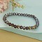 Classic Ethnic Style Faceted Glass Stretch Bracelets for Women