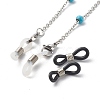 304 Stainless Steel Cable Chain Necklaces AJEW-EH00377-04-3