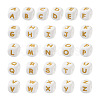 Biyun 52Pcs 26 Style Food Grade Eco-Friendly Silicone Beads SIL-BY0001-05-1