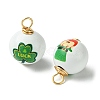 10Pcs Saint Patrick's Day Printed Wood Pendants FIND-FS0001-89-2