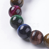 Natural Tiger Eye Beads Strands G-G101-10mm-6-3