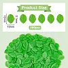 Olycraft 300Pcs Plastic Simulated Mint Leaves KY-OC0001-34-2