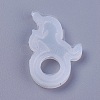 Transparent DIY Ring Food Grade Silicone Molds DIY-WH0128-02C-2