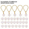 26Pcs 26 Styles Alloy Enamel Cup Charms HJEW-GL00003-5